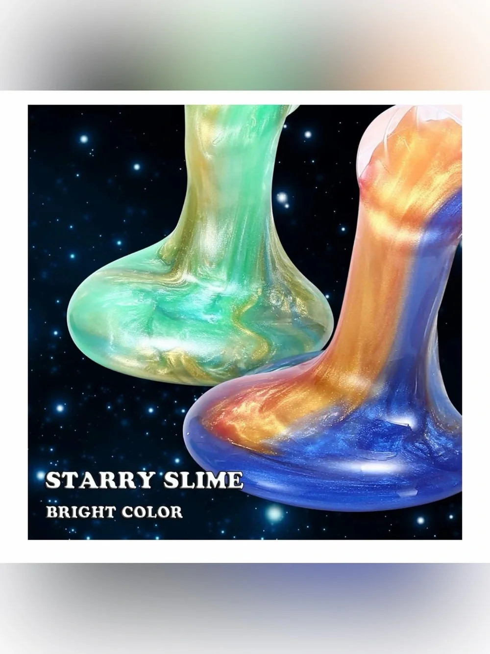 Galaxy Slime Party Favors 30 Pack, Stretchy, Non-Sticky, Non-Mess Party Favors